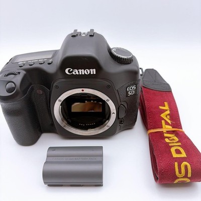 Canon EOS 5D Classic 12.8MP Digital SLR Camera Body Tested Working W/ Strap