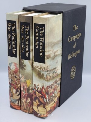 The Campaigns of Wellington (3v.) - Fletcher - Folio Society - 2007 1st ed - VGC