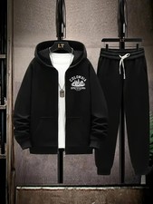 Men's Outfit 2 Piece Set Shirt  Pants Suit PLUS SIZE BIG 4XL