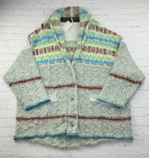NEW Free People Women's Fair Weather Cardigan Sweater Sz M Haze Combo MSRP 168