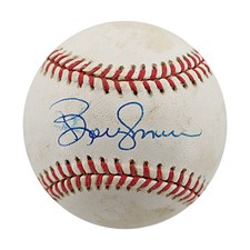 Bobby Murcer New York Yankees Autographed OAL Baseball JSA COA