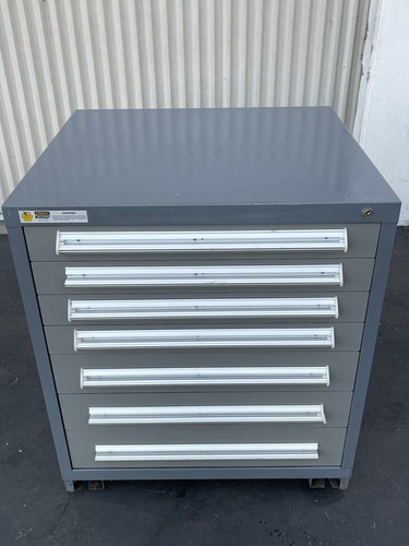 Stanley Vidmar 7-Drawer Tool Storage Cabinets 30"Wx27-3/4"D x 33-1/4”