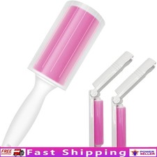 Reusable Lint Roller Set 3 Pack Sticky Gel Hair Dust Remover Manual Use