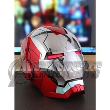 1:1 Iron Man MK5 Helmet Wearable Voice-control AUTOKING Mask Toy Gifts Cosplay