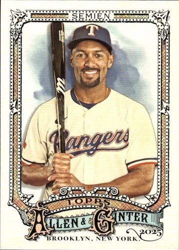 2025 Topps Allen & Ginter #212 Marcus Semien | Baseball Card