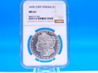 1878 7/8TF Strong Morgan $1 Dollar NGC MS61. C509