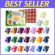 Colorful Dragon Egg Set: 3D Printed Advent Calendar