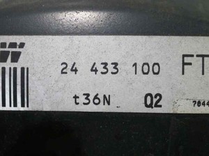 24433100 bremskraftverstärker OPEL VECTRA C BERLINA COMFORT 2002 882633