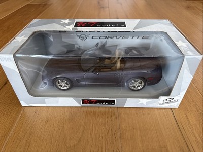 UT Models  1/18 Scale 1998 Corvette Convertible in Purple - RARE