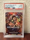 One Piece Monkey D. Dragon Alt Art Parallel Leader OP07-001 PSA 10 SHIP NEXT DAY