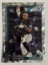 2025 Topps Update Diamante Foil Dane Myers Miami Marlins US 228