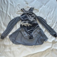 Weissman Blue Small Adult Dance Costume Outfit for Women