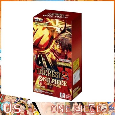 Sealed Japanese The Best Vol. 2 PRB-02 Booster Box US SELLER One Piece Card Game