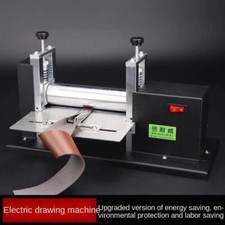 Electric Hand Crank Small Leather Drawstring Manual Leather Laminating Machine