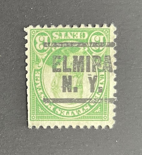 Elmira, New York Type 203 INVERT Precancel - 13 cents Harrison - U.S. #694 - NY - Picture 2 of 2