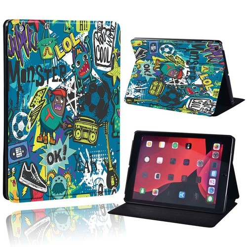 Graffiti Sign -Leather Stand Cover Case For Apple iPad /iPad Mini /Air /iPad Pro - Picture 31 of 32