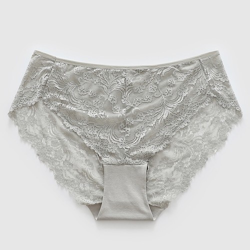 Women Sexy Lace Flower Briefs Plus Size Panties Large Size Breathable Knickers - Picture 18 of 26
