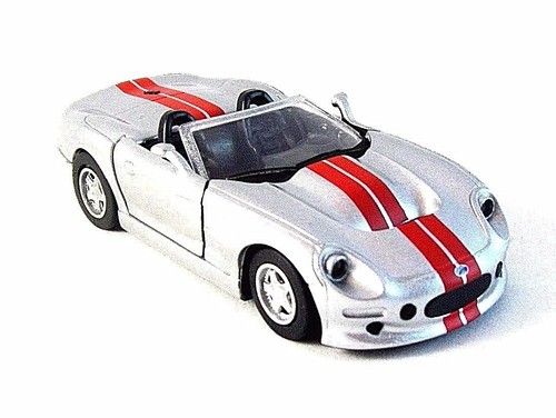 SHELBY SERIES-1 SILVER NEWRAY 1/32 DIECAST CAR MODEL,CAR COLLECTOR'S MODEL ,NEW - Picture 3 of 12