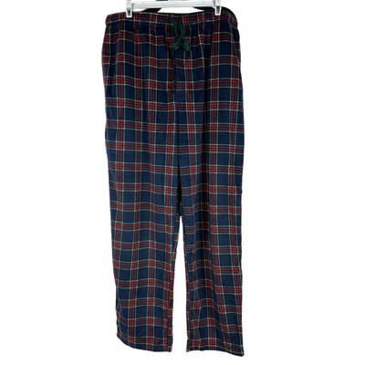 St. John's Bay Men's Plaid Pajama Pants Size L | eBay
