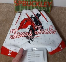 UNDER ARMOUR BLUR NCAA TEXAS TECH RED RAIDERS RECEIVER FOOTBALL GLOVES 1381950-6