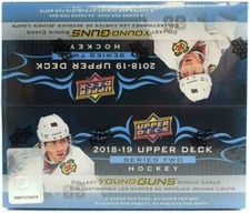 2018 2019 Upper Deck Hockey Series 2 Factory Sealed Retail Box of 24 Packs 18 19