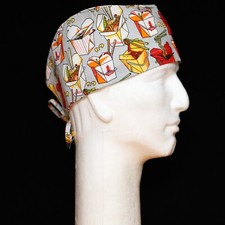 Chinese Take Out on Gray Theme Scrub Hat