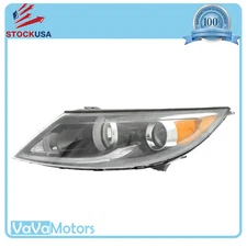 Fits 2013 2016 Kia Sportage Headlight Halogen w/ LED Bar DRL Left Driver Side LH