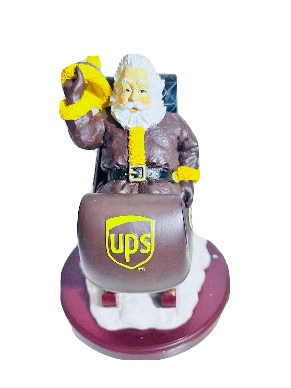 Nascar Dale Jarrett Santa UPS sled . Limited Edition. Table top ...