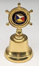 Vintage Cruise Ship S.S Oriana  Bell / Ships Wheel
