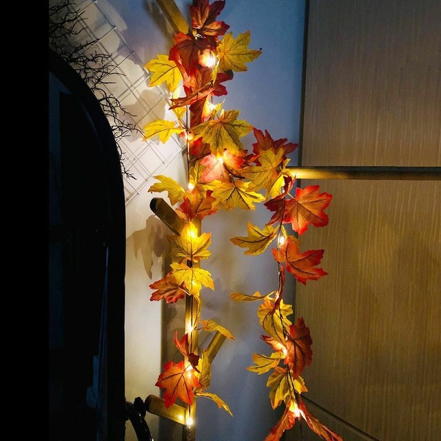 Newly Handmade Thanksgiving Leaves Canada Maple Leaf Vine ...