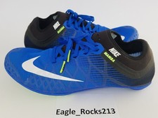 125 Nike Mamba 3 Spikes Track Zoom Distance Hyper Cobalt White Black Sz 10 NEW