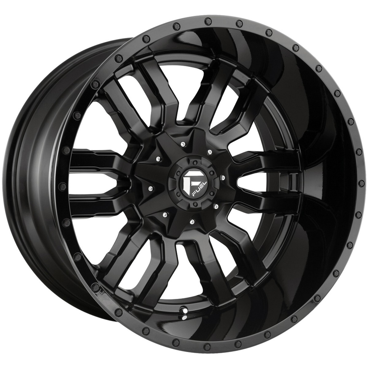 セールLOST STEP D5'9 Fuel D596 Sledge Wheels Rims 20x9 6x135 6x139.7 Matte Black W