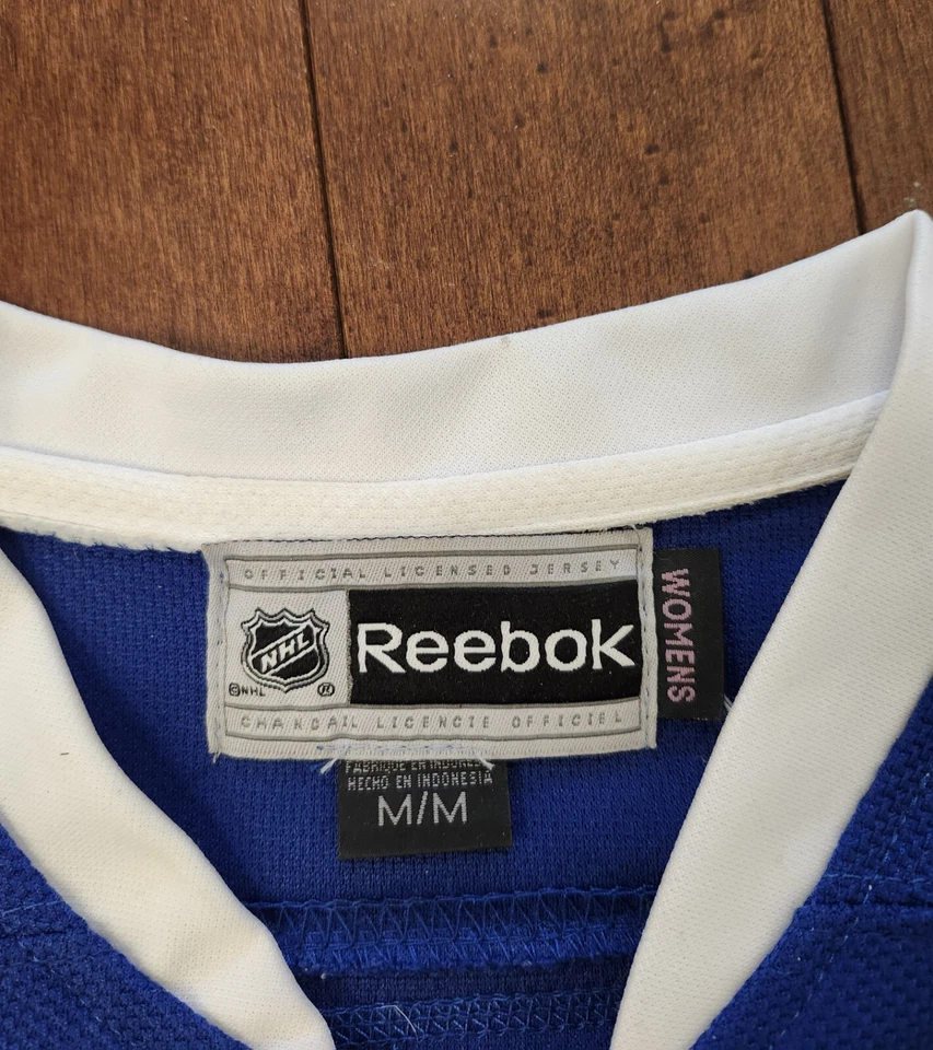 Toronto Maple Leafs NHL Reebok Phaneuf Mujer Jersey Talla Mediana Foto 3 de 4