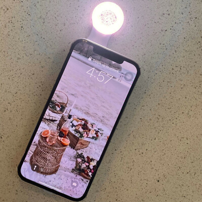 Selfie Ring Light Phone Case for iPhone 12 Pro Max