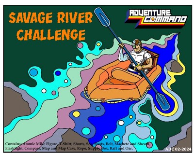 Super Joe / Adventure Command - Savage River Challenge Set - Atomic Mike