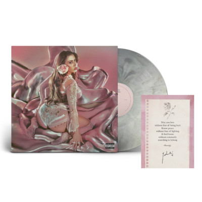 Kali Uchis | Sincerely, | Lenticular Cover Silver Marbled Vinyl + Signed Card