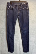 Women's Miss Me Skinny Jeans Size 27 Blue