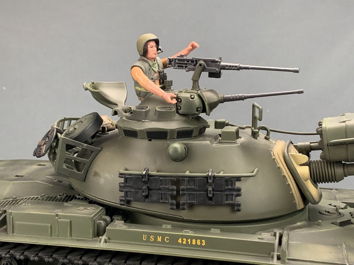 Ultimate Soldier 1/8 XD M48 バトルタンク 米海兵隊 The Ultimate Soldier M48 Main Battle Tank 1:18 Vietnam D0651