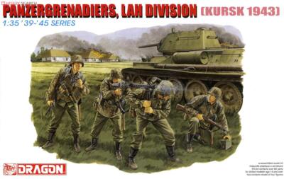 1:35 Armored Division Armored Grenadier Kursk 1943 Assembly Model