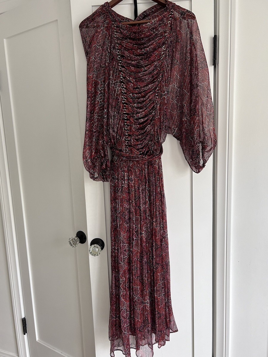 Zimmermann Red Silk Sheer Lace Back Dress 0/XS | eBay Zimmermann Red Silk Sheer Lace Back Dress 0/XS | eBay