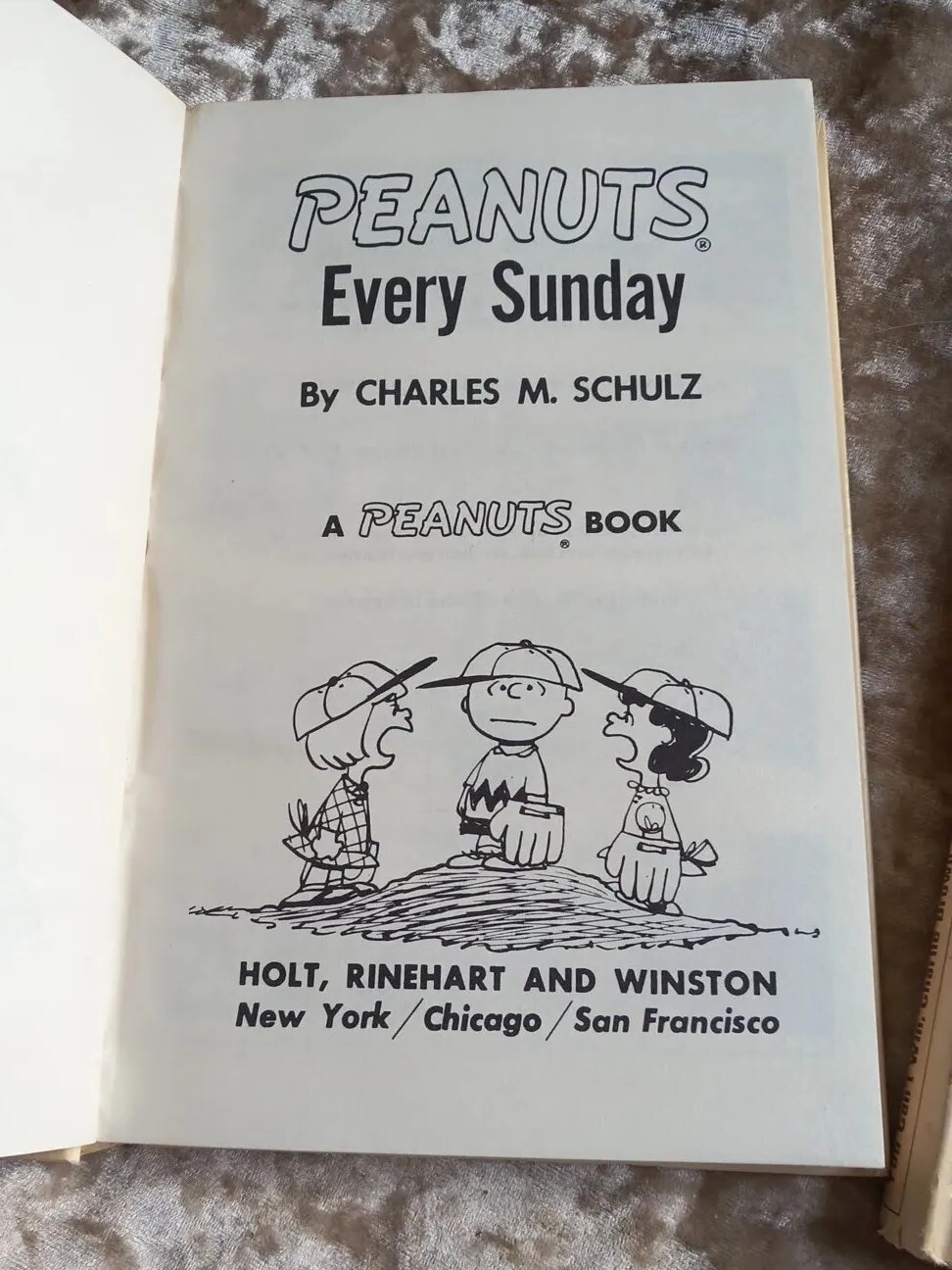 Six Vintage Peanuts Books Charles M Schulz Hardcover 12 Titles In Six