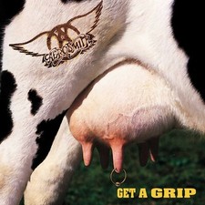 AEROSMITH Get a Grip BANNER 2x2 Ft Fabric Poster Tapestry Flag album cover art