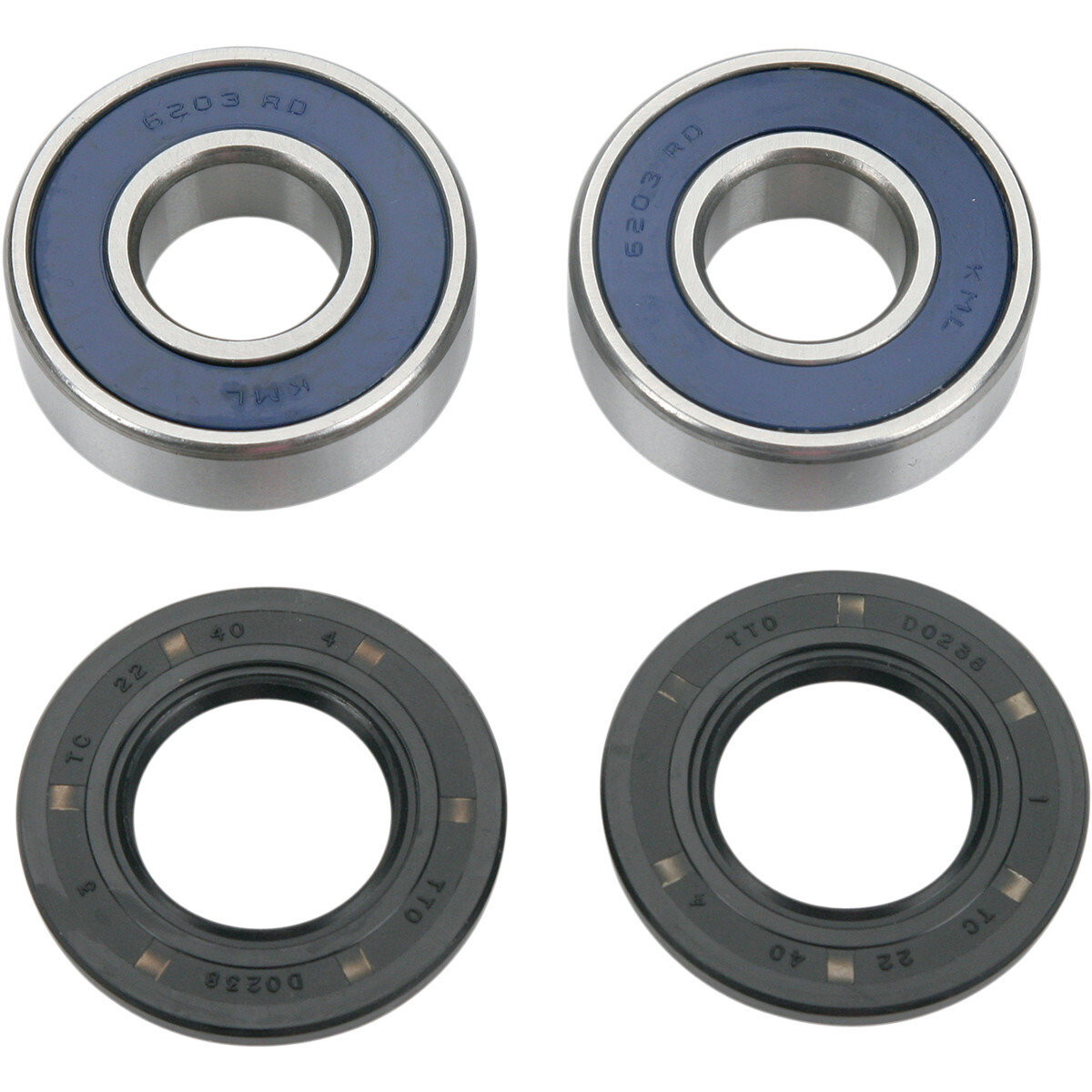 Harley Wheel Bearing Kit Wheel Bearing And Seal Kit (25-1002) For Harley- Davidson - Fits Models Using 9052 & 47519-83A Bearings All Balls Racing - Foto 10