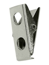 10 Stainless Steel ID Badge Clips - Badge Holders "FREE SHIPPING"