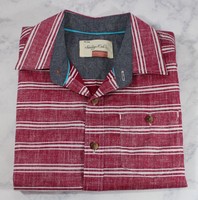 Sovereign Code Boys Short Sleeve Button Up Shirt Size Large 6 Cotton Red Sovereign Code Boys Short Sleeve Button Up Shirt Size Large 6 Cotton Red