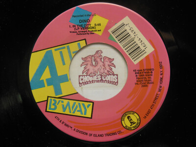 Dino   Never 2 Much Of U / In The City (LP Version), 45 RPM EX (EE)