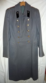 orig. Artillerie Offiziersmantel Sowjet Armee 1980er Jahre sehr gut erhalten!