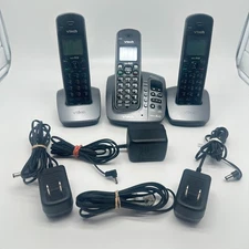 VTech CS6129-41 Dect 6.0 3 Handsets Cordless Phone W/ Digital Answer & Caller ID