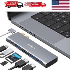 USB C Adapter for Macbook Pro/Macbook Air M1 M2 2023 2022 2021 13" 15" 16",6