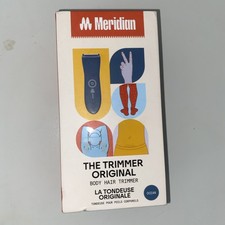 Meridian The Original Body Hair Trimmer - Ocean Blue w/ Accessories - Excellent